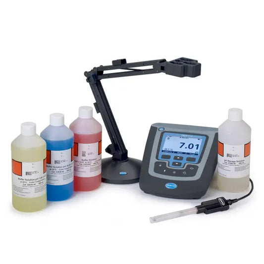 HACH HQD HQ411D Laboratory Starter pH Meter Package with PHC101 Low Maintenance pH Electrode PN.8509500