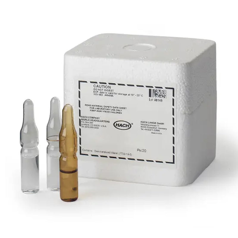 HACH Amino Acid F Reagent Solution, 20 Ampules (ultra-low range) PN.2386420