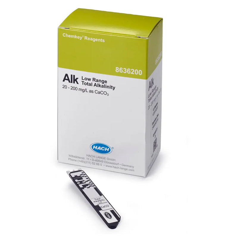 HACH Low Range Total Alkalinity Chemkey® Reagents (box of 25) PN.8636200