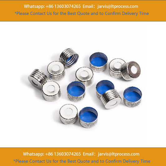 Agilent Technologies 5188-2759 UltraClean 18 mm ScrewCap w/Septa, 100 pc/PAK