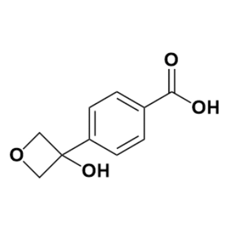 TITAN Adamas 4-(3-Hydroxyoxetan-3-yl)benzoic acid | 97% CAS No.:1346608-76-1
