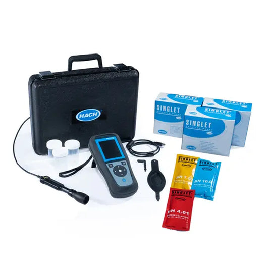 HACH HQ2200 Portable Multi-Meter with Rugged Field Gel pH Electrode, 5 m Cable PN.LEV015.80.22009