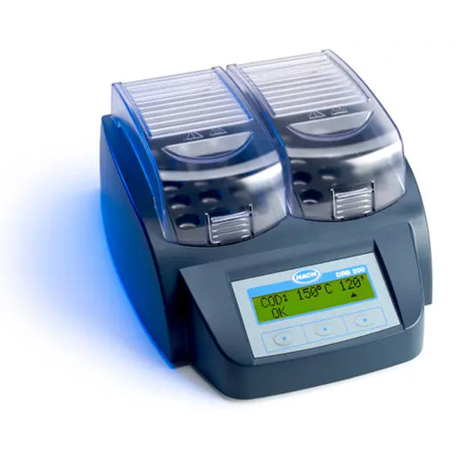 HACH DRB200 Digital Reactor Block, 21 x 16 mm vial wells, 4 x 20 mm vial wells, 115 VAC PN.LTV082.80.42001