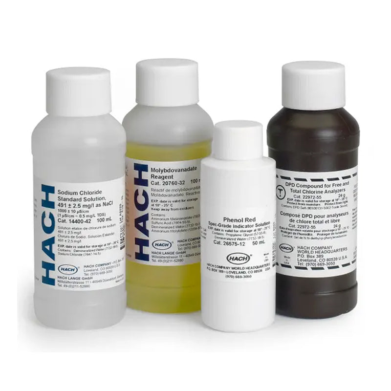 HACH Volatile Acids Standard Solution, 1000 mg/L as Acetic Acid, 100 mL PN.1420542