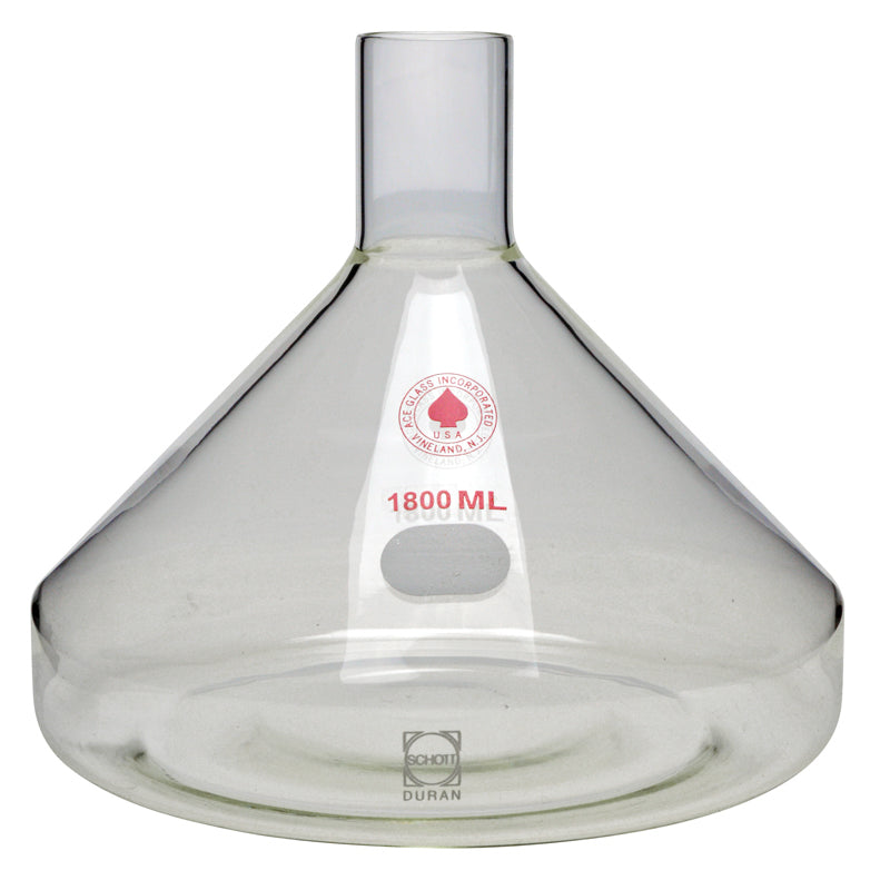 WHEATON culture flasks for culturing and dilution, 38mm neck, without cap.