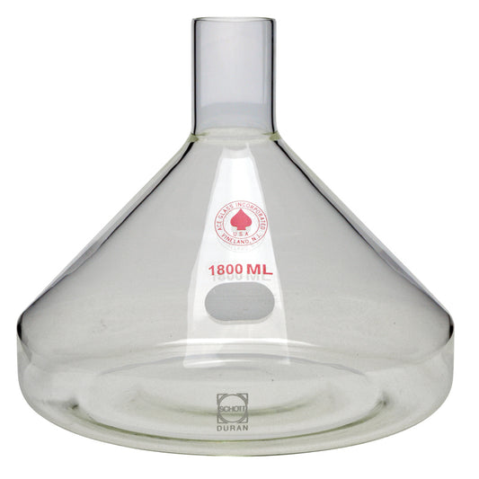 WHEATON culture flasks for culturing and dilution, 38mm neck, without cap.