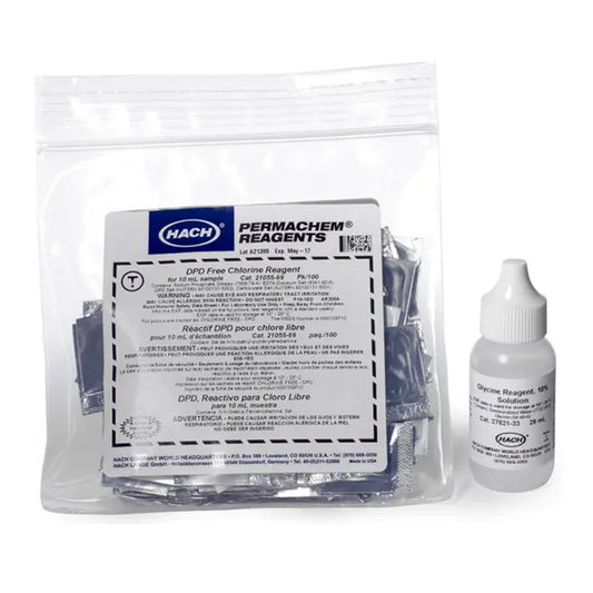 HACH Chlorine Dioxide Reagent Set, DPD Glycine, 10 mL PN.2770900