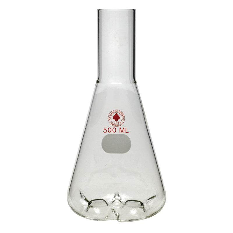 WHEATON culture flasks/shake flasks with three side and bottom deep baffles, without caps.