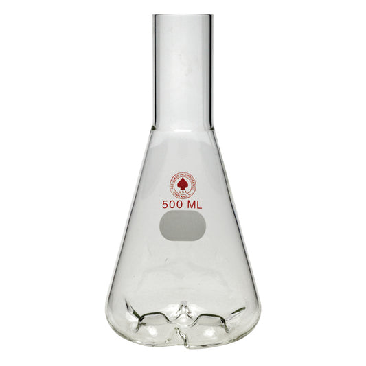 WHEATON culture flasks/shake flasks with three side and bottom deep baffles, without caps.