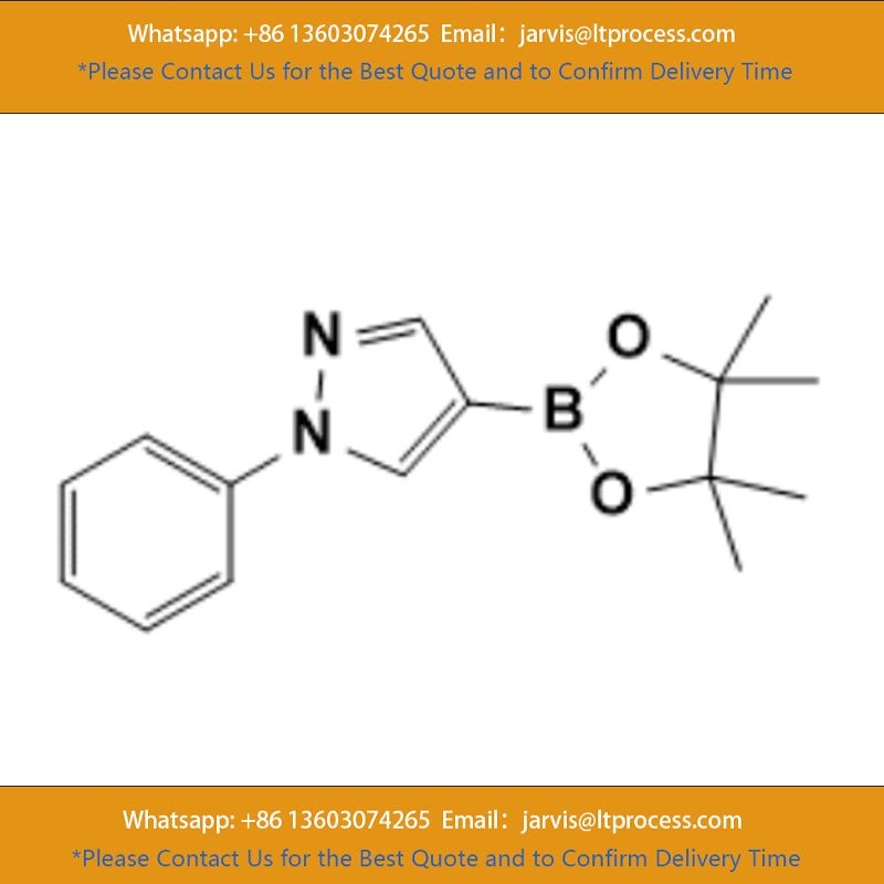TITAN Adamas 1-Phenyl-4-(4,4,5,5-tetramethyl-1,3,2-dioxaborolan-2-yl)-1H-pyrazole | 99% CAS No.:1002334-12-4