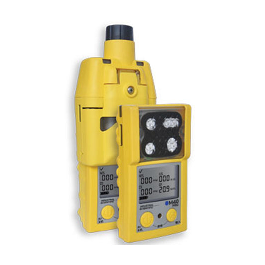 Industrial Scientific M40 Pro 4-in-1 Gas Detector. Detects gases: LEL/CH4, CO, O2, H2S.