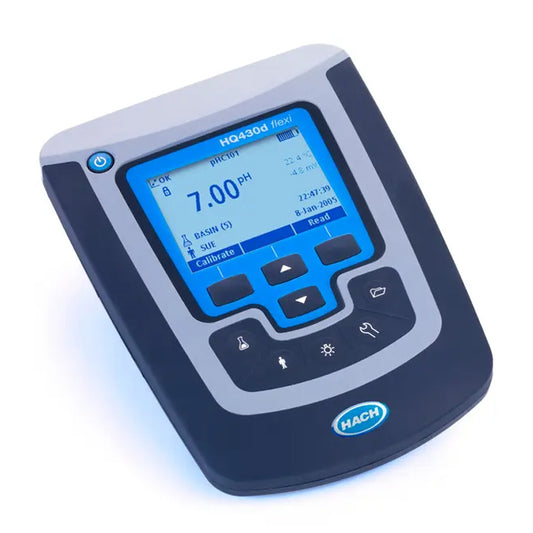 HACH HQD HQ430D Laboratory Single Input, Multi-Parameter Meter - pH, Conductivity, Optical Dissolved Oxygen, ORP, and ISE PN.HQ430D
