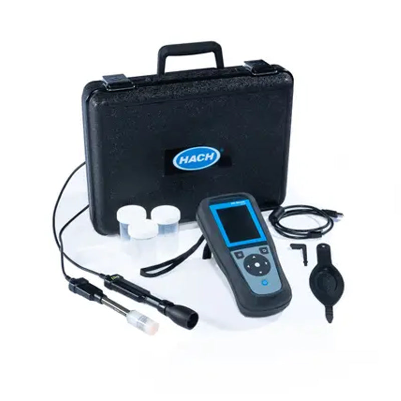 HACH HQ2200 Portable Multi-Meter with Gel pH PHC101 and Conductivity Electrodes, 1 m Cables PN.LEV015.80.22001