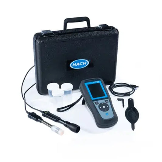 HACH HQ2200 Portable Multi-Meter with Gel pH PHC101 and Conductivity Electrodes, 1 m Cables PN.LEV015.80.22001
