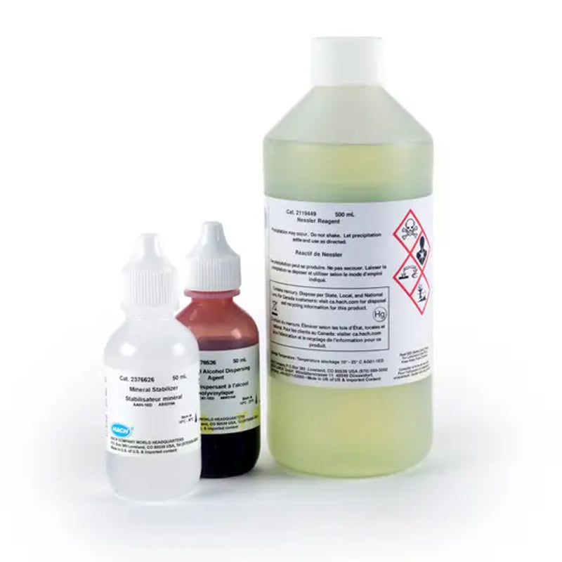 HACH Nitrogen-Ammonia Reagent Set, Nessler PN.2458200