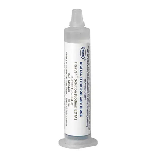 HACH Sodium Thiosulfate Digital Titrator Cartridge, Stabilized, 0.02256 N PN.2409101