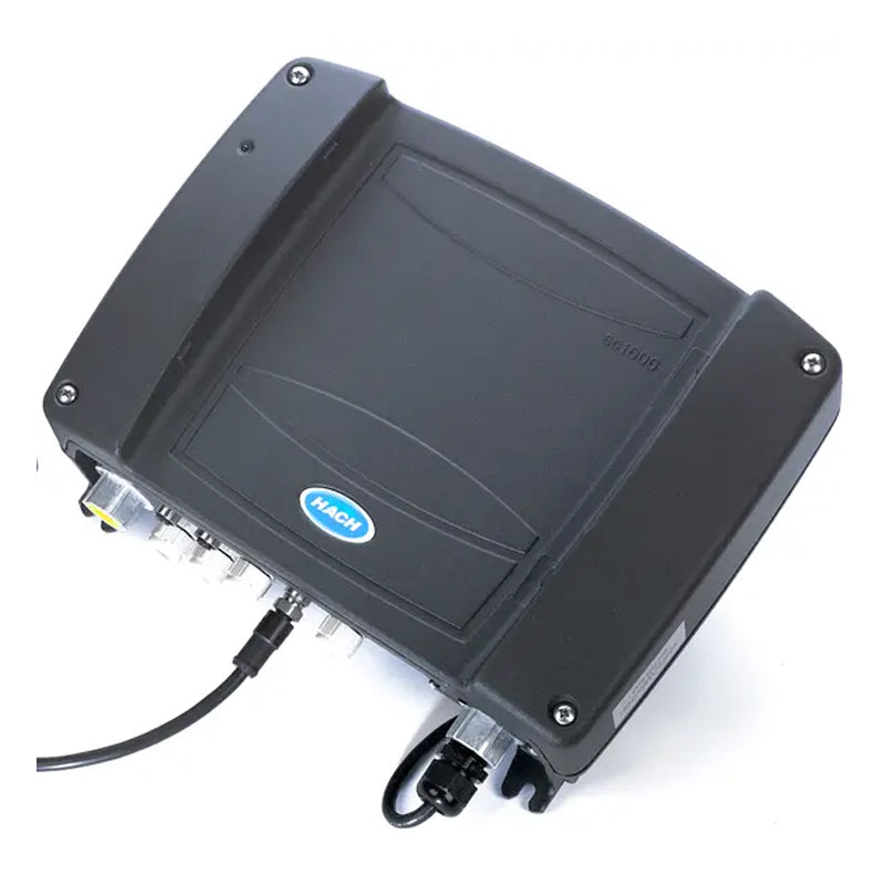 HACH SC1000 Probe Module, 6 Sensor Connectors, Prognosys, Modbus 485, 100-240 VAC with Conduits PN.LXV400.99.1H082