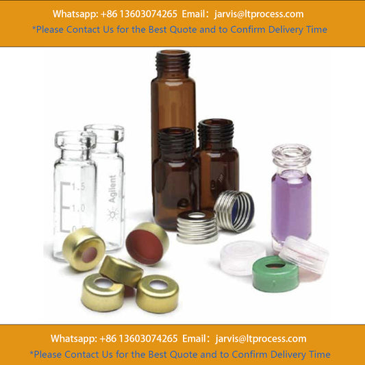 Agilent Technologies A-Line 5190-9590 Vial, 2 mL Volume, Screw Top Closure, Glass, Amber