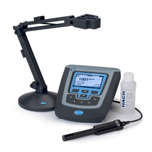 HACH HQD HQ430D Laboratory Conductivity/TDS Meter Package with 4 Poles Graphite CDC401 Cell PN.8509600