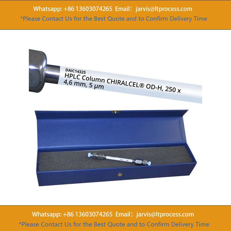 Daicel 14325 CHIRALCEL® OD-H 4.6x250mm, 5 micron. Compatible with HPLC (Normal Phase) and SFC