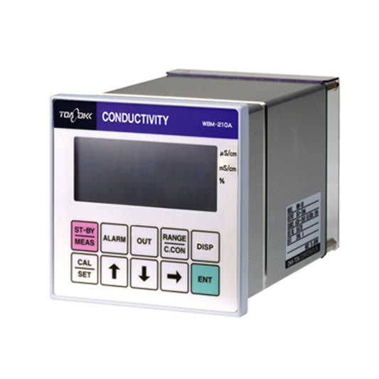 DKK-TOA CORPORATION Basic process analyzers Panel type conductivity analyzer WBM-210A(2 channels)