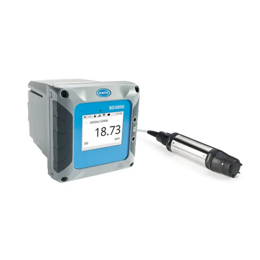 HACH LDO sc Model 2 Dissolved Oxygen Sensor, 10 m Cable, Adapter, with SC4500, 2 Channels PN.LXV525.97KTO033&LXV525.CNKTO033