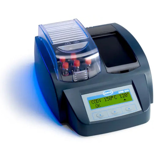 HACH DRB200 Digital Reactor Block, 15 x 16 mm vial wells, 230 VAC PN.LTV082.52.40001