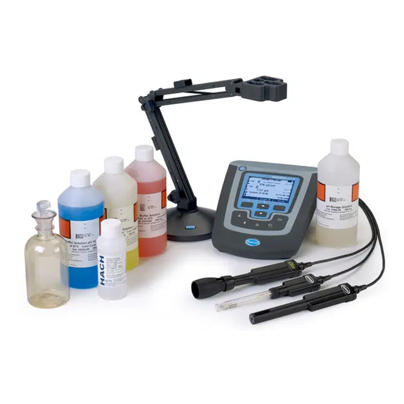HACH HQD HQ440D Water Quality Laboratory pH, Conductivity and Dissolved Oxygen Meter Package PN.8508700