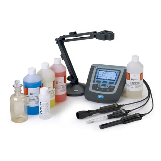 HACH HQD HQ440D Water Quality Laboratory pH, Conductivity and Dissolved Oxygen Meter Package PN.8508700