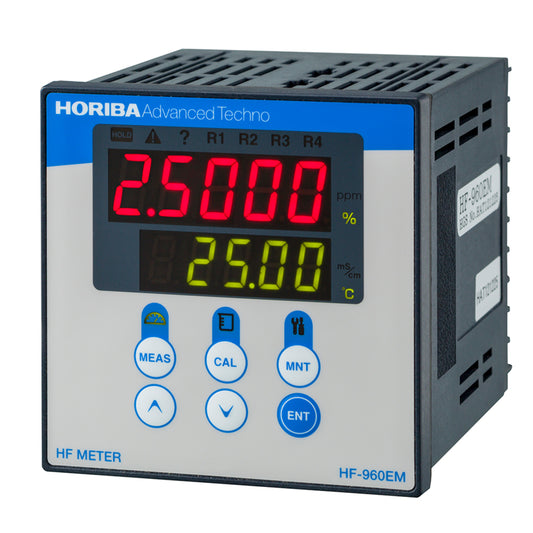 HORIBA In-line Sensor & Auto Range Switching Concentration Monitor HF-960EM