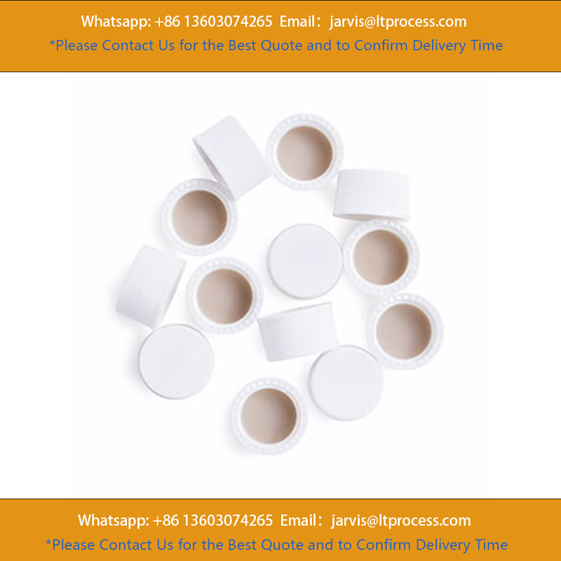 Agilent 5183-4304 24-414 White Closed Top Cap, PTFE/Si