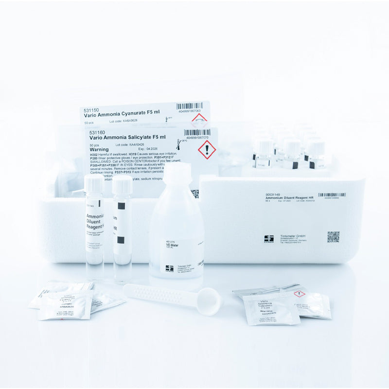Lovibond 535650 VARIO Sample Bottle Test Reagent, High-Range F5 Kit
