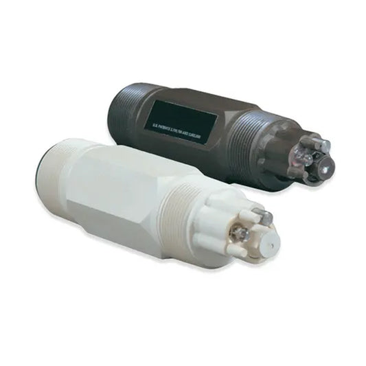 HACH pH Sensor, PPS Body, 5 Wire, Flow-Thru Mount, 10-ft Cable PN.6052P0