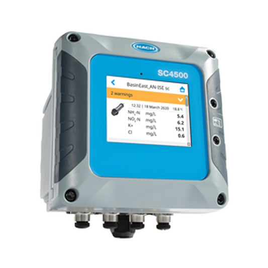HACH SC4500 Controller, Prognosys, 5x mA Output, 2 digital Sensors, 24 VDC, without plug PN.LXV525.99Z11551&LXV525.99Z11554