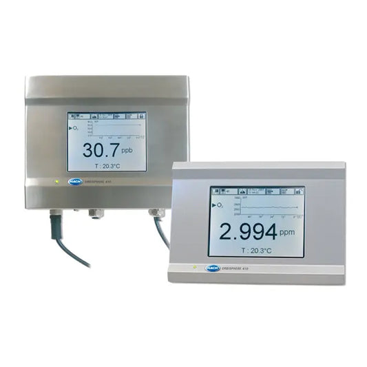 HACH Orbisphere 410 Controller O₃ (EC), Wall Mount, 10-30 VDC, 0/4-20mA PN.410C/W2C00000