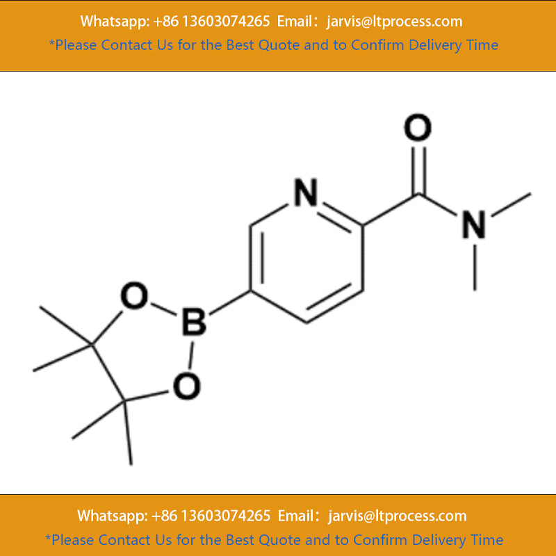 TITAN Adamas N,N-Dimethyl-5-(4,4,5,5-Tetramethyl-1,3,2-Dioxaborolan-2-Yl)Picolinamide | 98% CAS No.:1006876-27-2