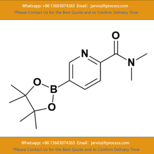 TITAN Adamas N,N-Dimethyl-5-(4,4,5,5-Tetramethyl-1,3,2-Dioxaborolan-2-Yl)Picolinamide | 98% CAS No.:1006876-27-2