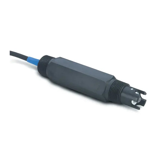 HACH 3/4 Inch Combination pH/ORP Sensor, Convertible Sensor Style, PPS Body Material, Flat Glass General Purpose pH Electrode PN.PC1R2N
