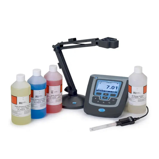HACH HQD HQ411D Laboratory Starter pH Meter Package with PHC201 General Purposes pH Electrode PN.8507560