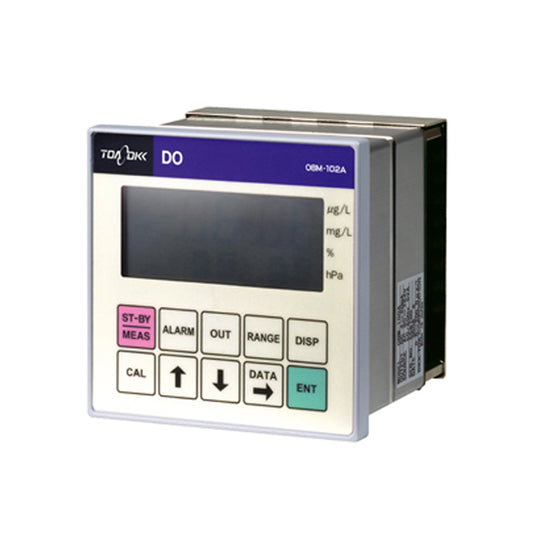 DKK-TOA CORPORATION Basic process analyzers Panel type dissolved oxygen controller OBM-102A