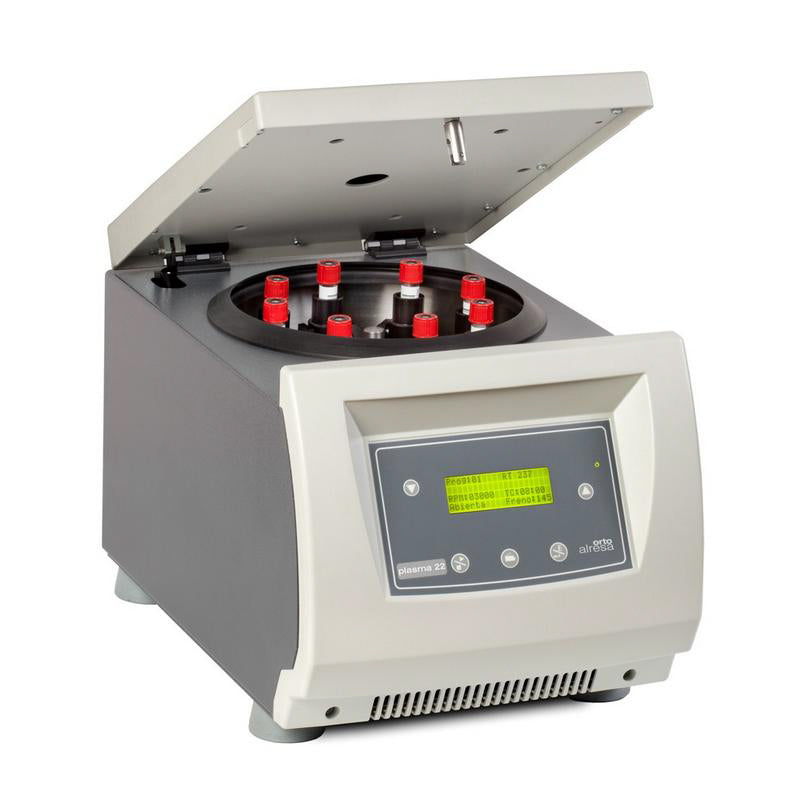Orto alresa Plasma 22 benchtop centrifuge for life science applications
