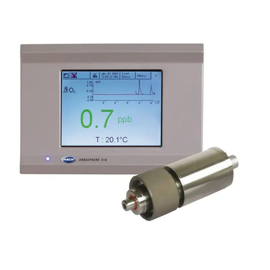 HACH Orbisphere 410M Controller O₂ (LDO), 1 Channel, Panel Mount, 100-240 V AC, 0/4-20mA, Profibus/RS485 PN.410M/P1C10000