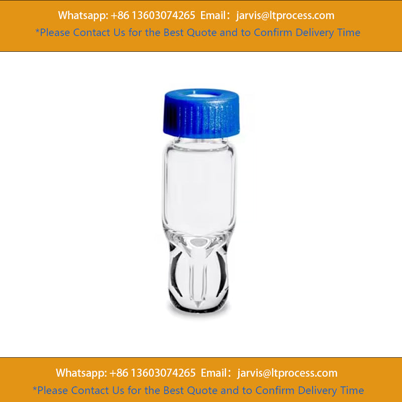 Waters 186000385C LCGC Certified Clear Glass 12 x 32 mm Screw Neck Vial, Total Recovery, with Cap and Preslit PTFE/Silicone Septum, 1 mL Volume, 100/pk