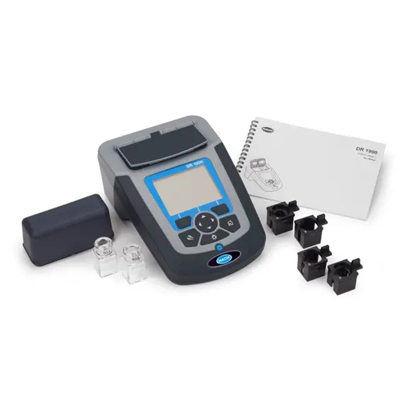 HACH DR1900 Portable Spectrophotometer PN.DR1900-05C&DR1900-01H