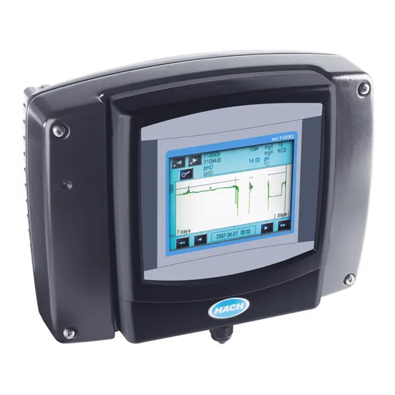 HACH SC1000 Probe Module, 4 Sensor Connectors, 8 mA Output, Conduit, 100-240 VAC, without power cord PN.LXV400.99.10372