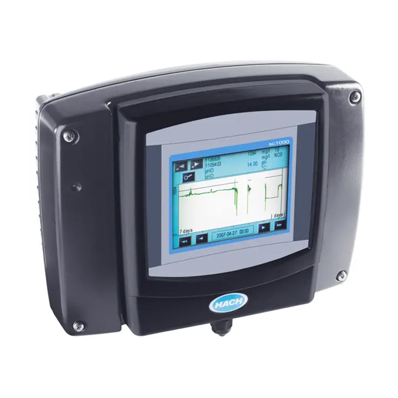 HACH SC1000 Probe Module, 6 Sensor Connectors, Prognosys, Modbus 485, 100-240 VAC with Conduits PN.LXV400.99.1H082