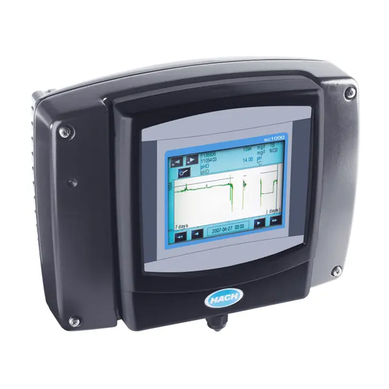 HACH SC1000 Probe Module, 4 Sensor Connectors, 4 mA Output, 4 mA/digital Input, 4 Relays, 100-240 VAC with Conduits PN.LXV400.99.1R572
