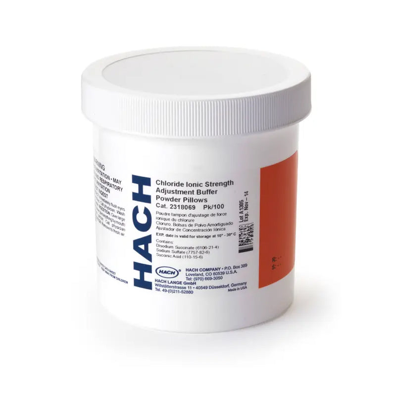 HACH IntelliCAL ISECL18101 Chloride (Cl⁻) Ion Selective Electrode (ISE) with Calibration Reagents Pack PN. ISECL181AP